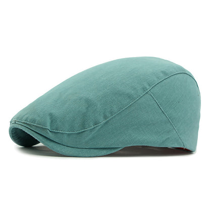 Reversible Cotton Tie-Dye Beret Cap