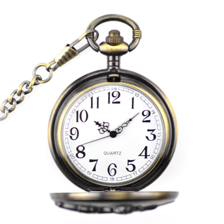 Reversible hollow pocket watch