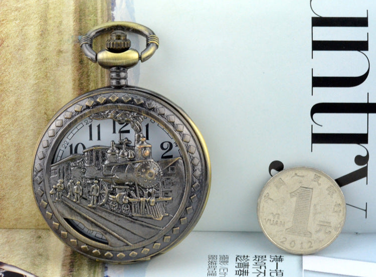 Reversible hollow pocket watch