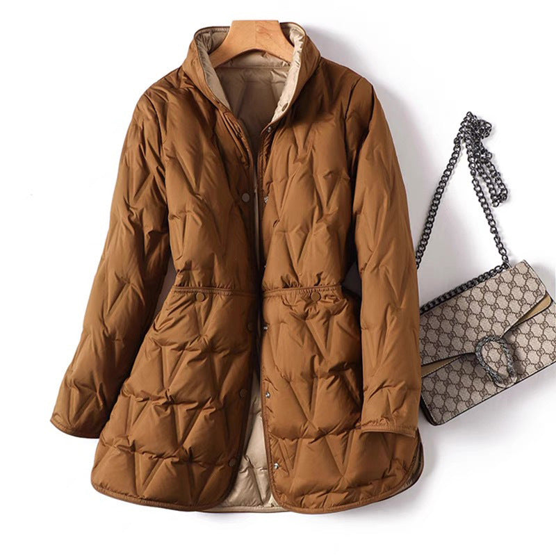 Reversible Lightweight Down Jacket for Women