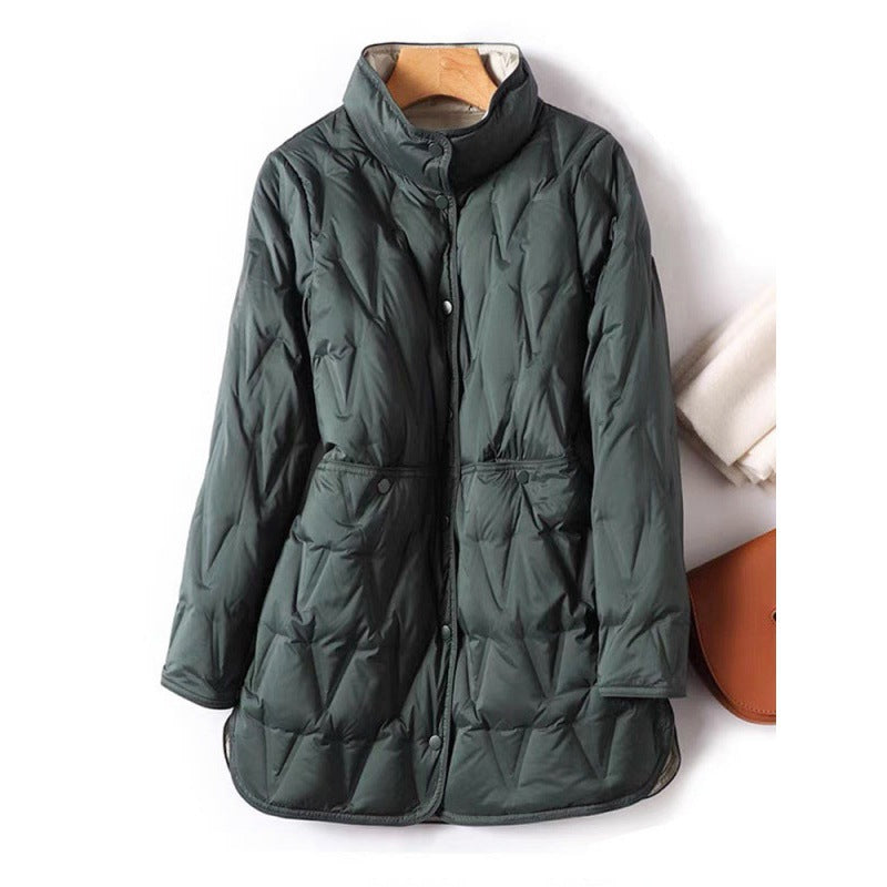 Reversible Lightweight Down Jacket for Women