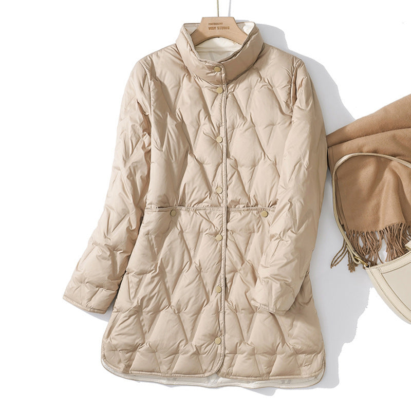 Reversible Lightweight Down Jacket for Women
