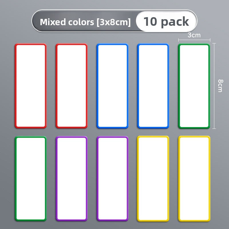 Reversible Magnetic Whiteboard Stickers
