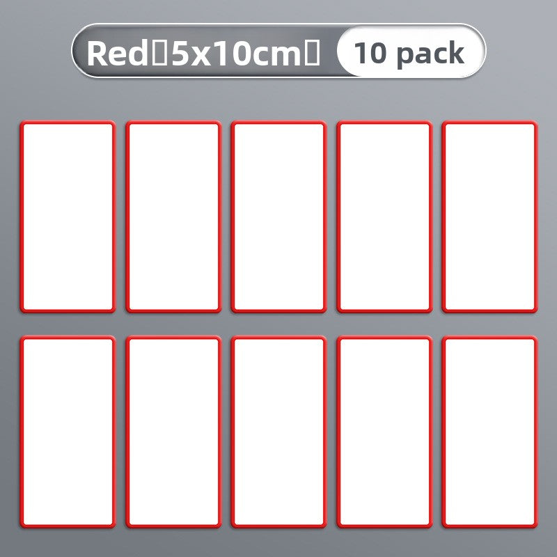 Reversible Magnetic Whiteboard Stickers