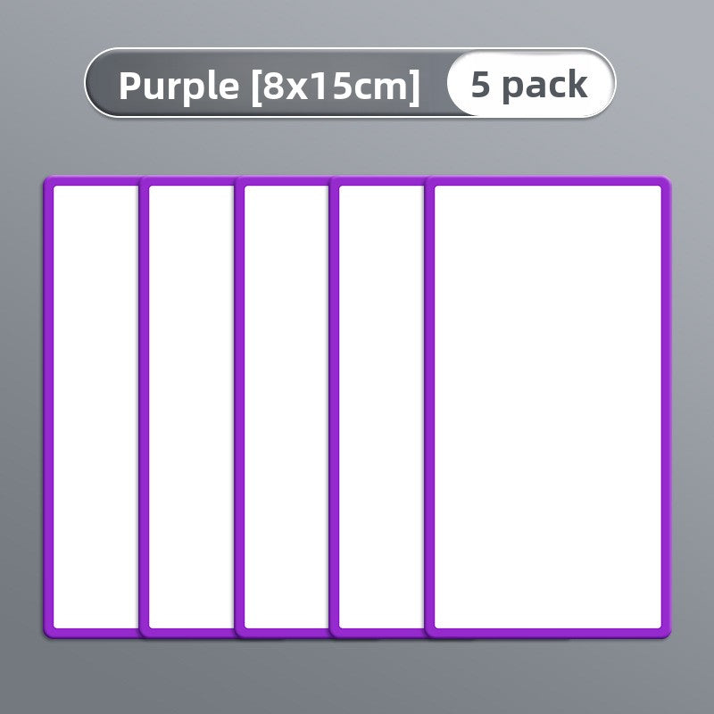 Reversible Magnetic Whiteboard Stickers