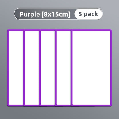 Reversible Magnetic Whiteboard Stickers