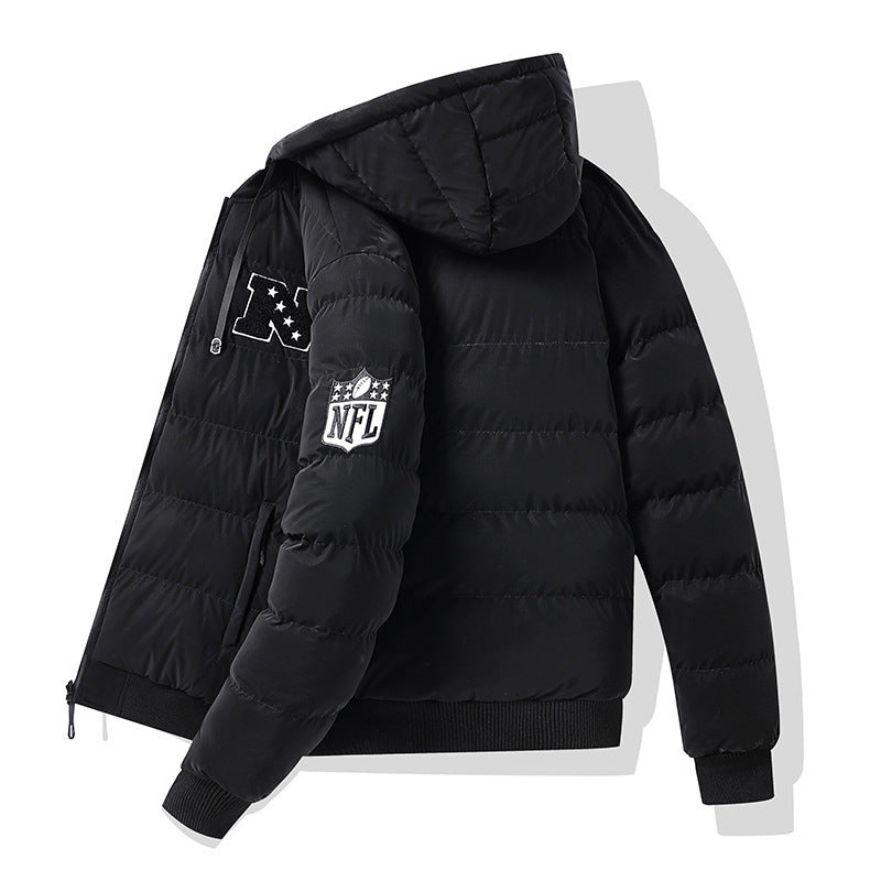 Reversible Men's Hooded Jacket