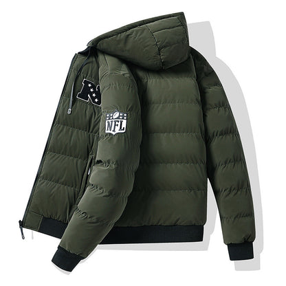 Reversible Men's Hooded Jacket