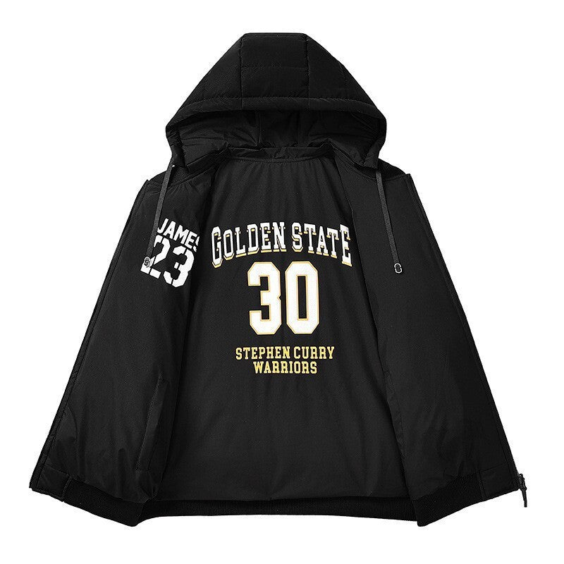 Reversible Men's Hooded Jacket