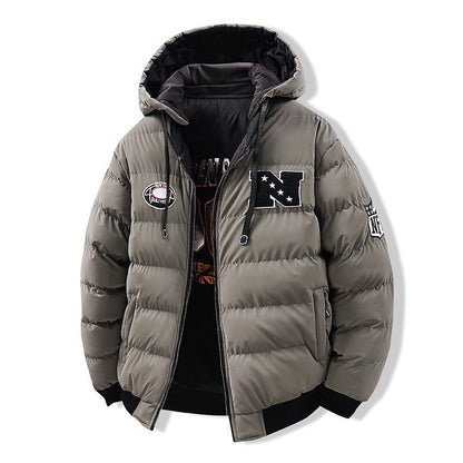 Reversible Men's Hooded Jacket