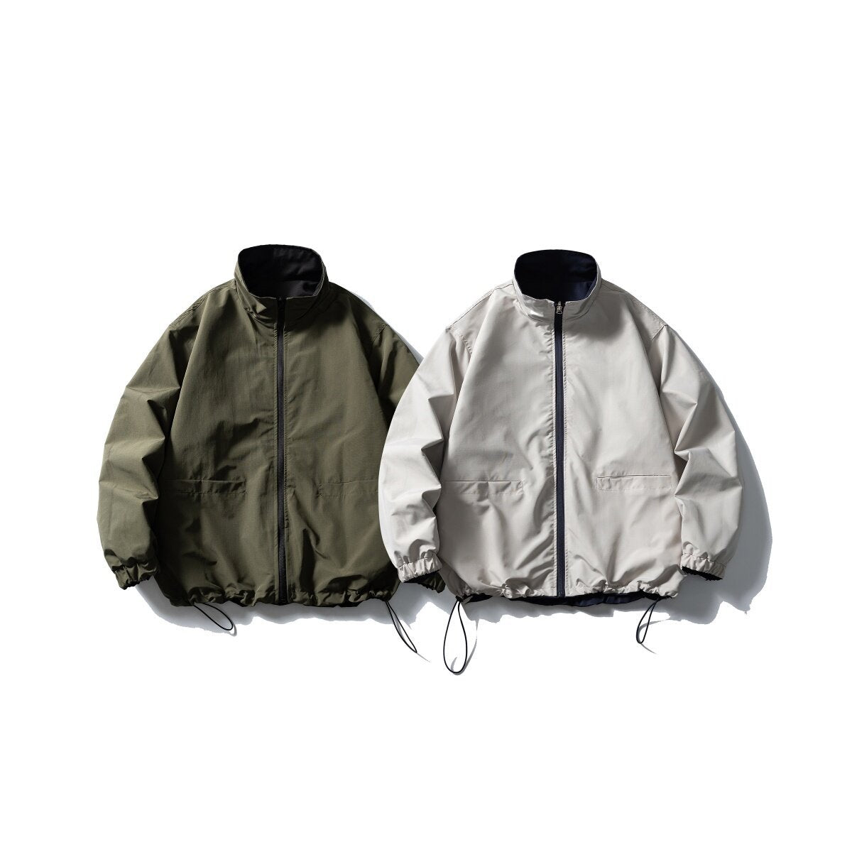 Reversible Stand Collar Jacket