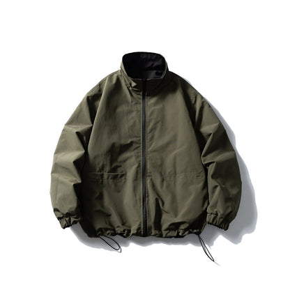 Reversible Stand Collar Jacket