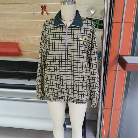 Reversible Windproof Waffle Pattern Jacket