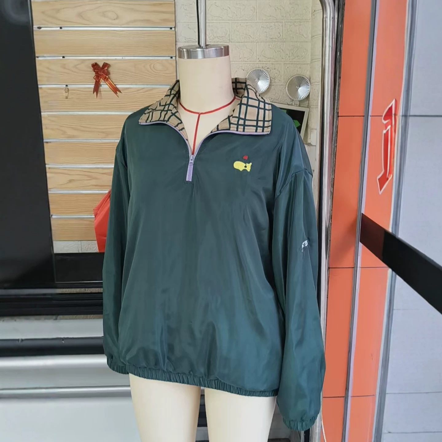 Reversible Windproof Waffle Pattern Jacket