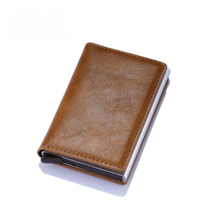 RFID anti-theft braking aluminum card holder card sleeve