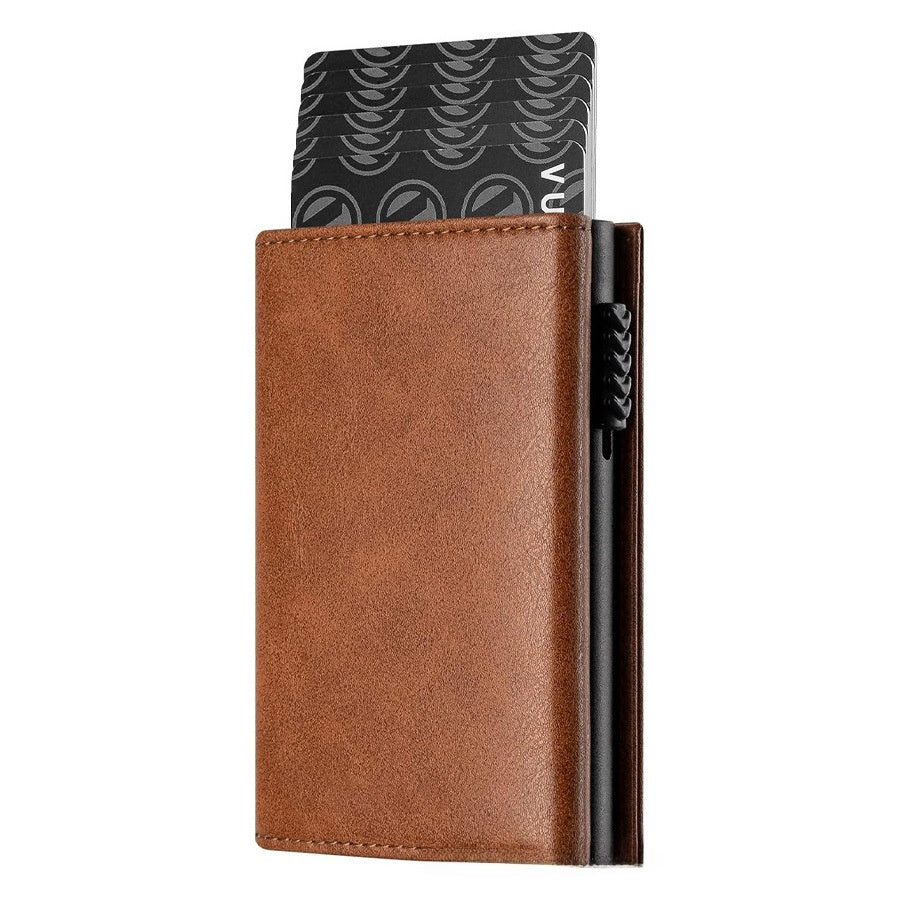 RFID Anti-Theft Pop-Up Card Holder Wallet