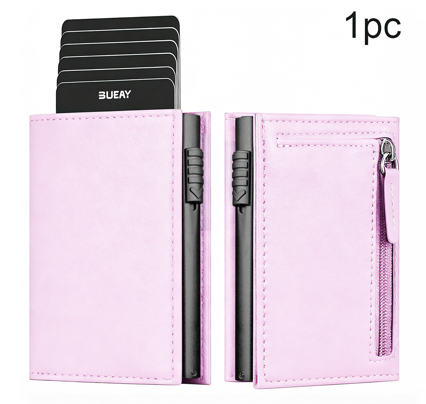 RFID Anti-Theft Pop-Up Card Holder Wallet