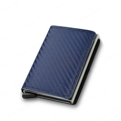 RFID Blocking Aluminum Alloy Credit Card Holder Wallet