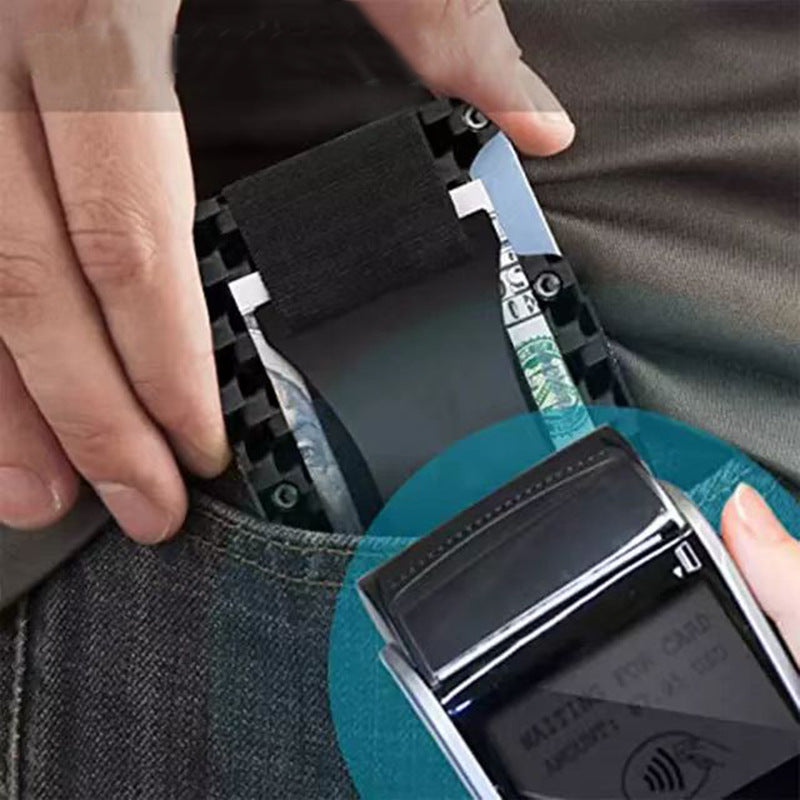 RFID Blocking Carbon Fiber Card Holder