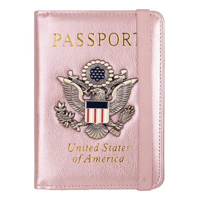 RFID Blocking Passport Holder with Card Slots