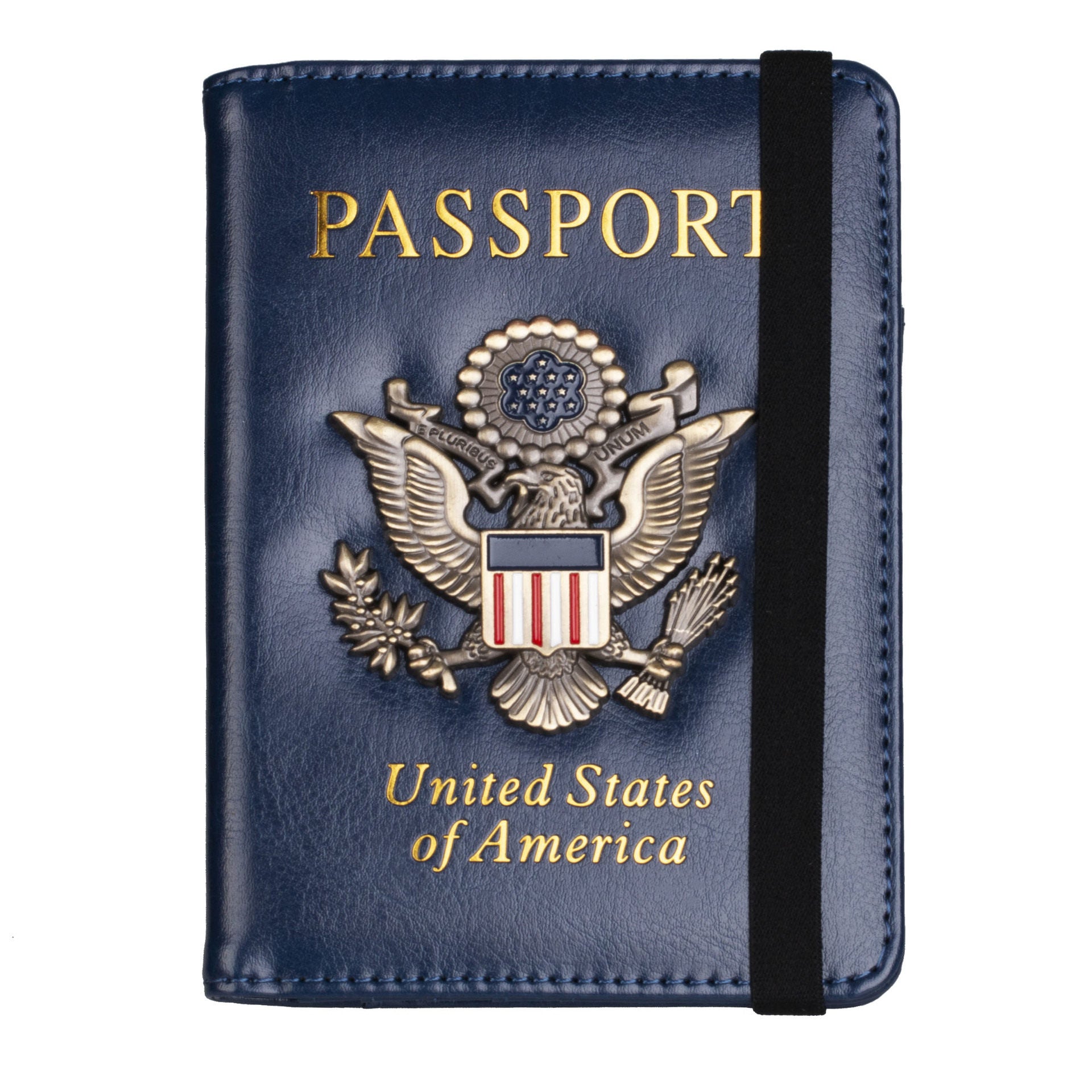 RFID Blocking Passport Holder with Card Slots