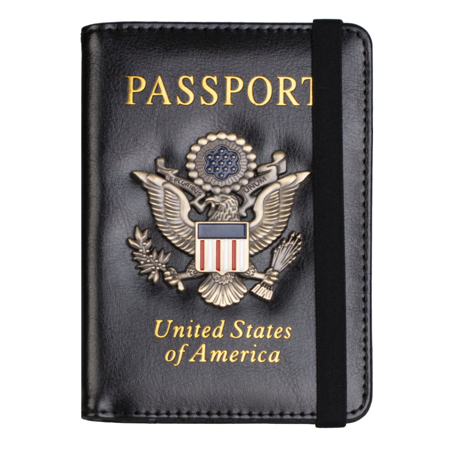 RFID Blocking Passport Holder with Card Slots