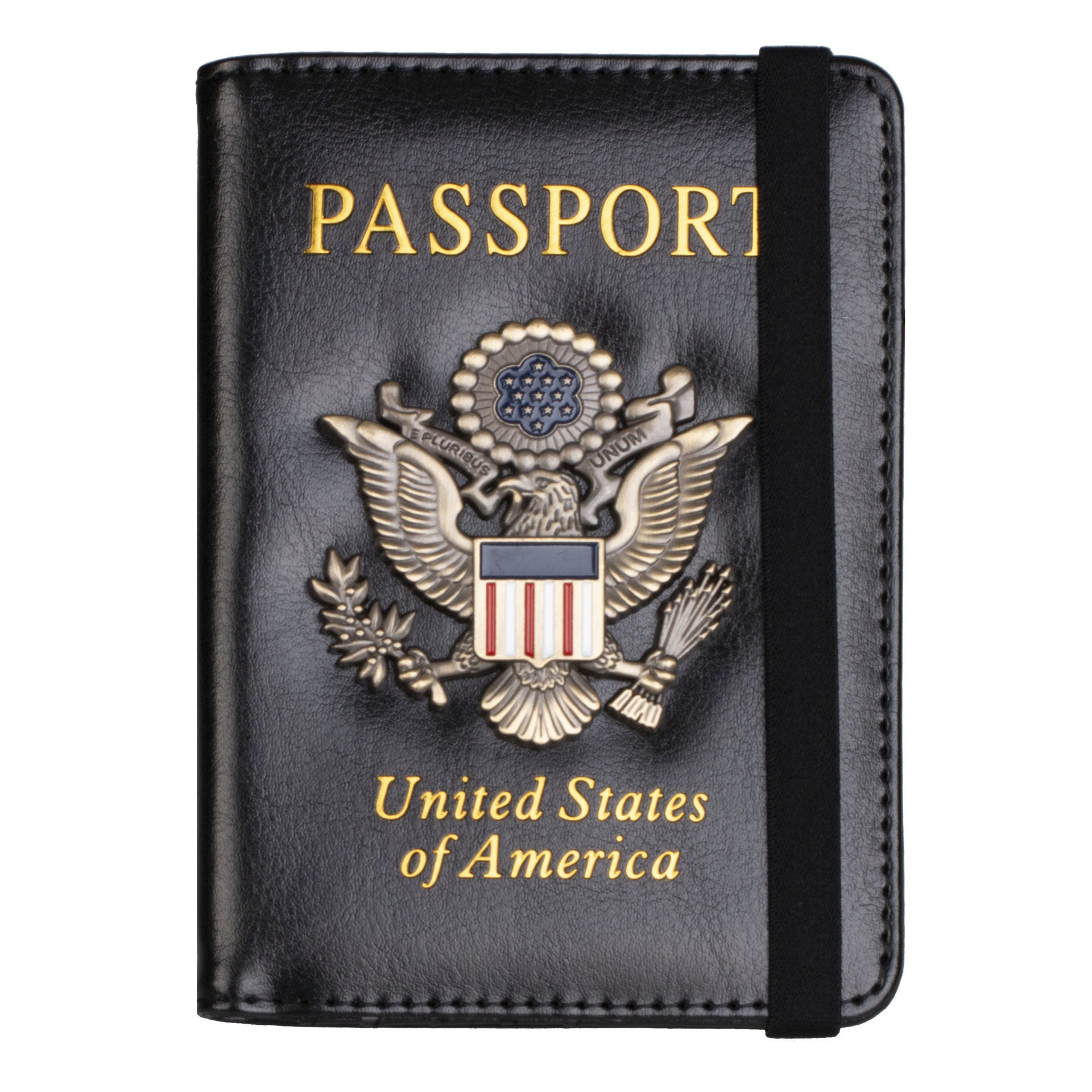 RFID Blocking Passport Holder with Card Slots