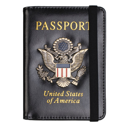 RFID Blocking Passport Holder with Card Slots
