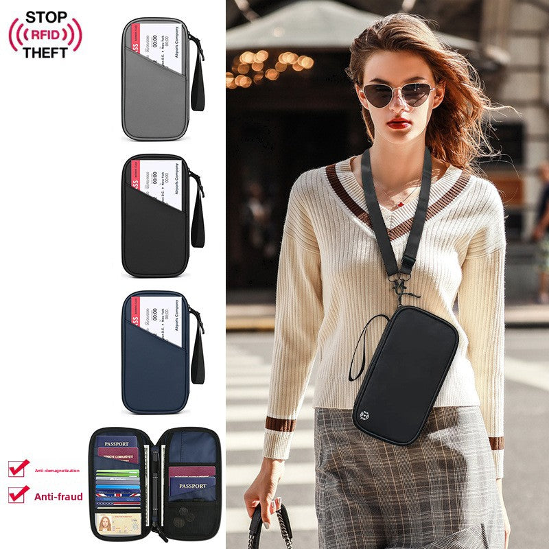 RFID Blocking Passport Wallet