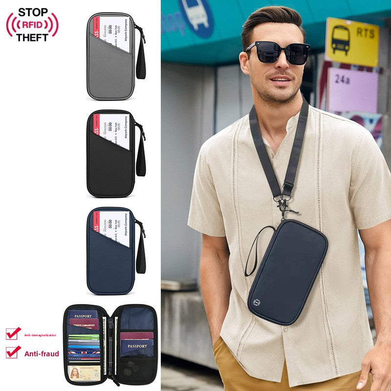 RFID Blocking Passport Wallet