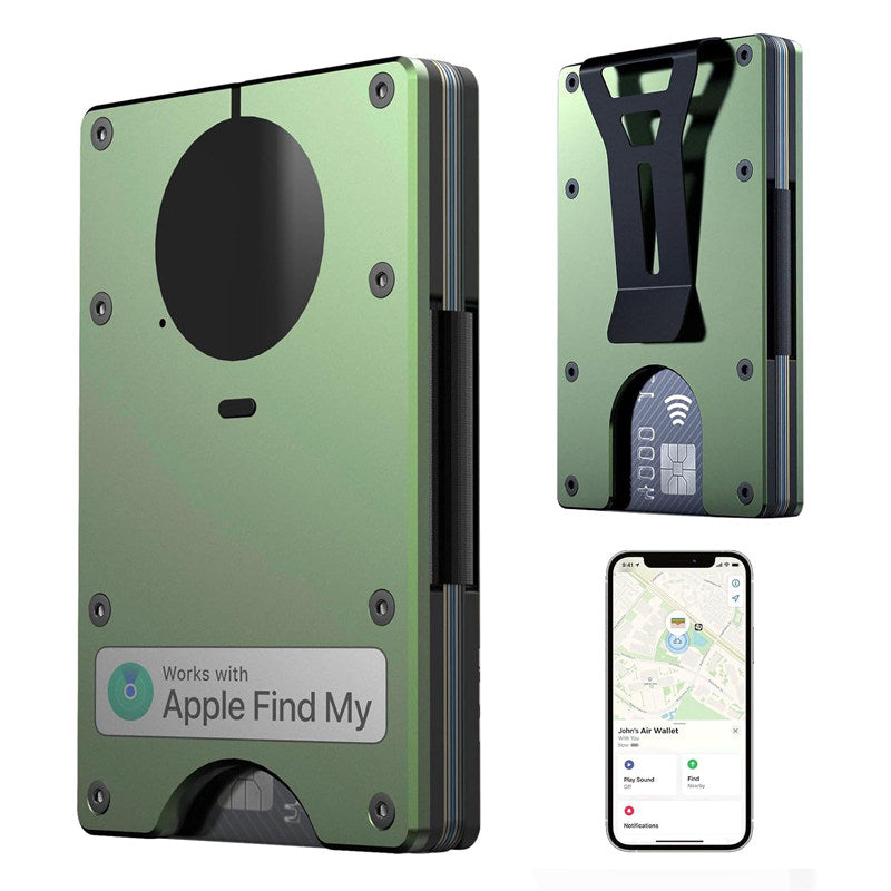 RFID Blocking Tracking Wallet