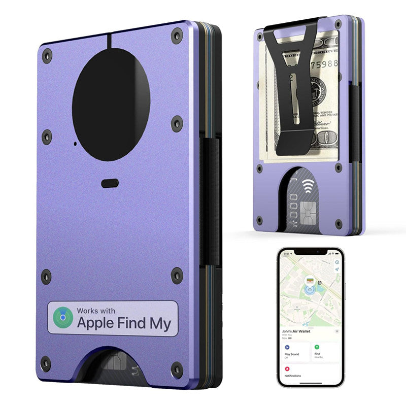 RFID Blocking Tracking Wallet