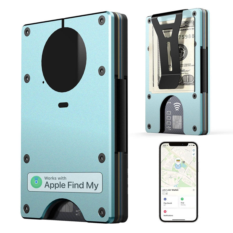 RFID Blocking Tracking Wallet