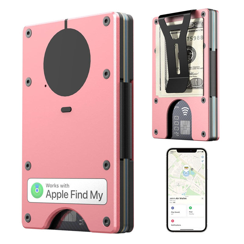 RFID Blocking Tracking Wallet