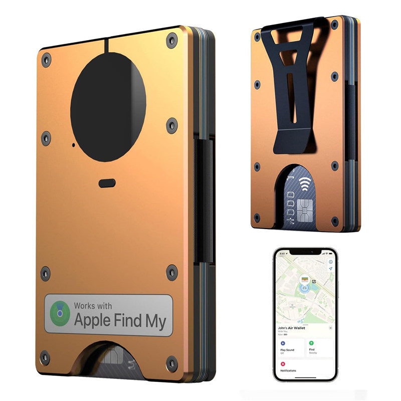 RFID Blocking Tracking Wallet