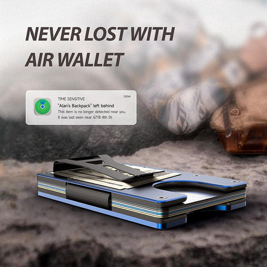 RFID Blocking Tracking Wallet