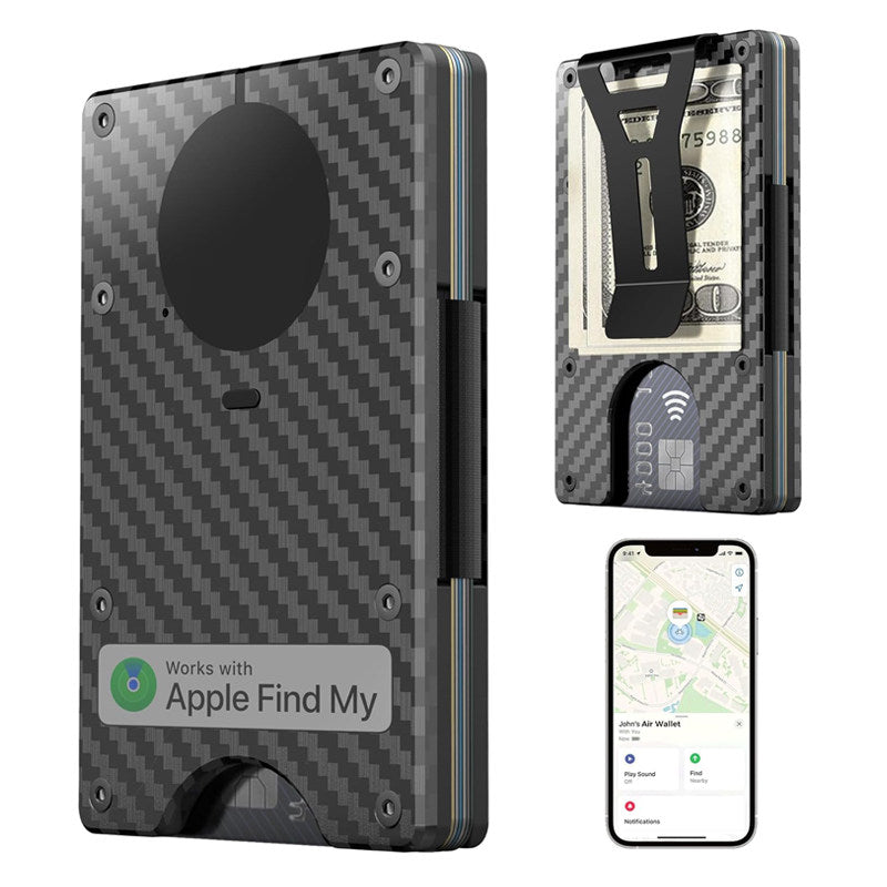 RFID Blocking Tracking Wallet