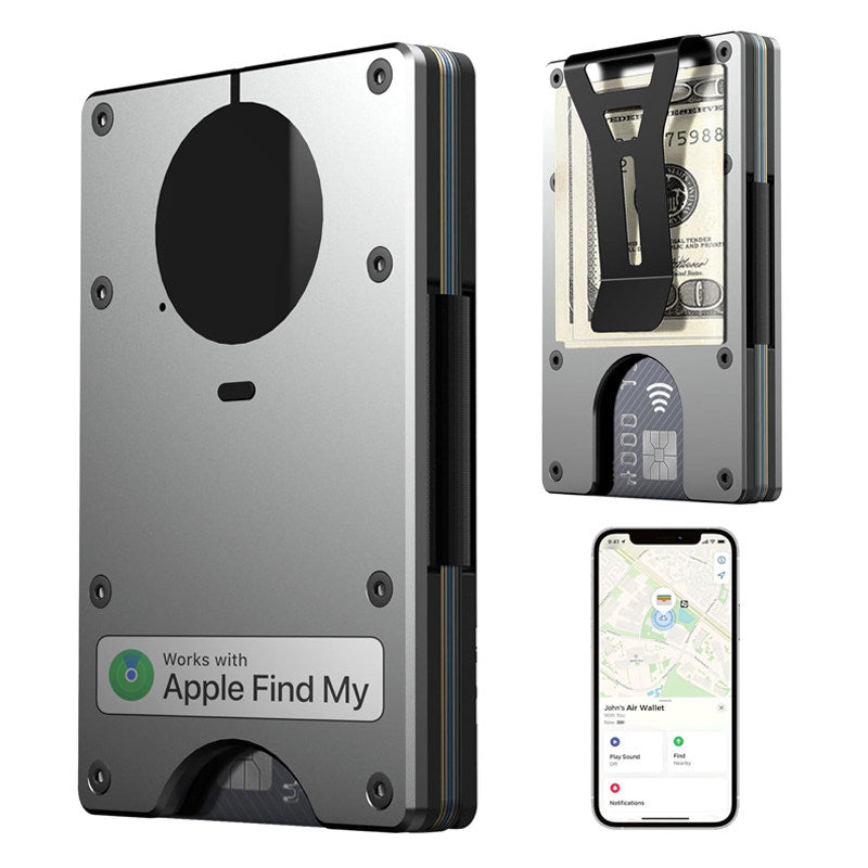 RFID Blocking Tracking Wallet