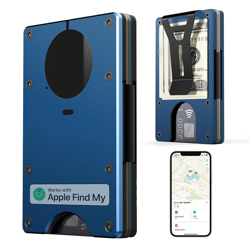 RFID Blocking Tracking Wallet