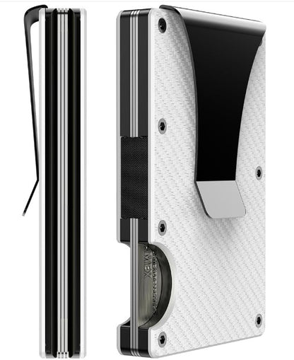 RFID Carbon Fiber Card Holder Wallet