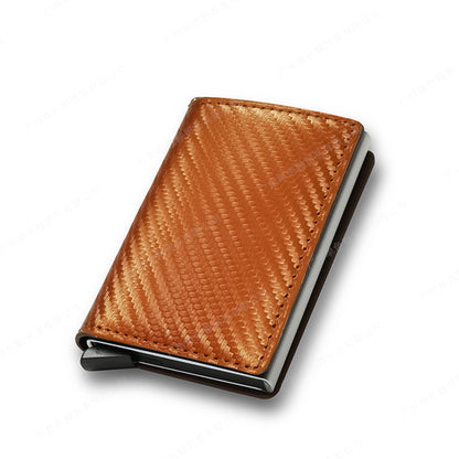 Rfid Carbon Fiber Men's Wallet