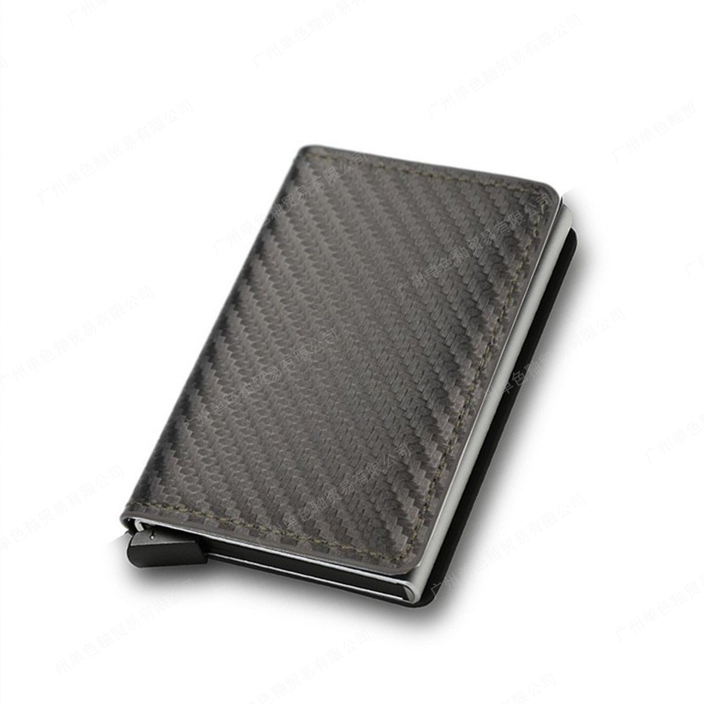 Rfid Carbon Fiber Men's Wallet