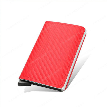 Rfid Carbon Fiber Men's Wallet