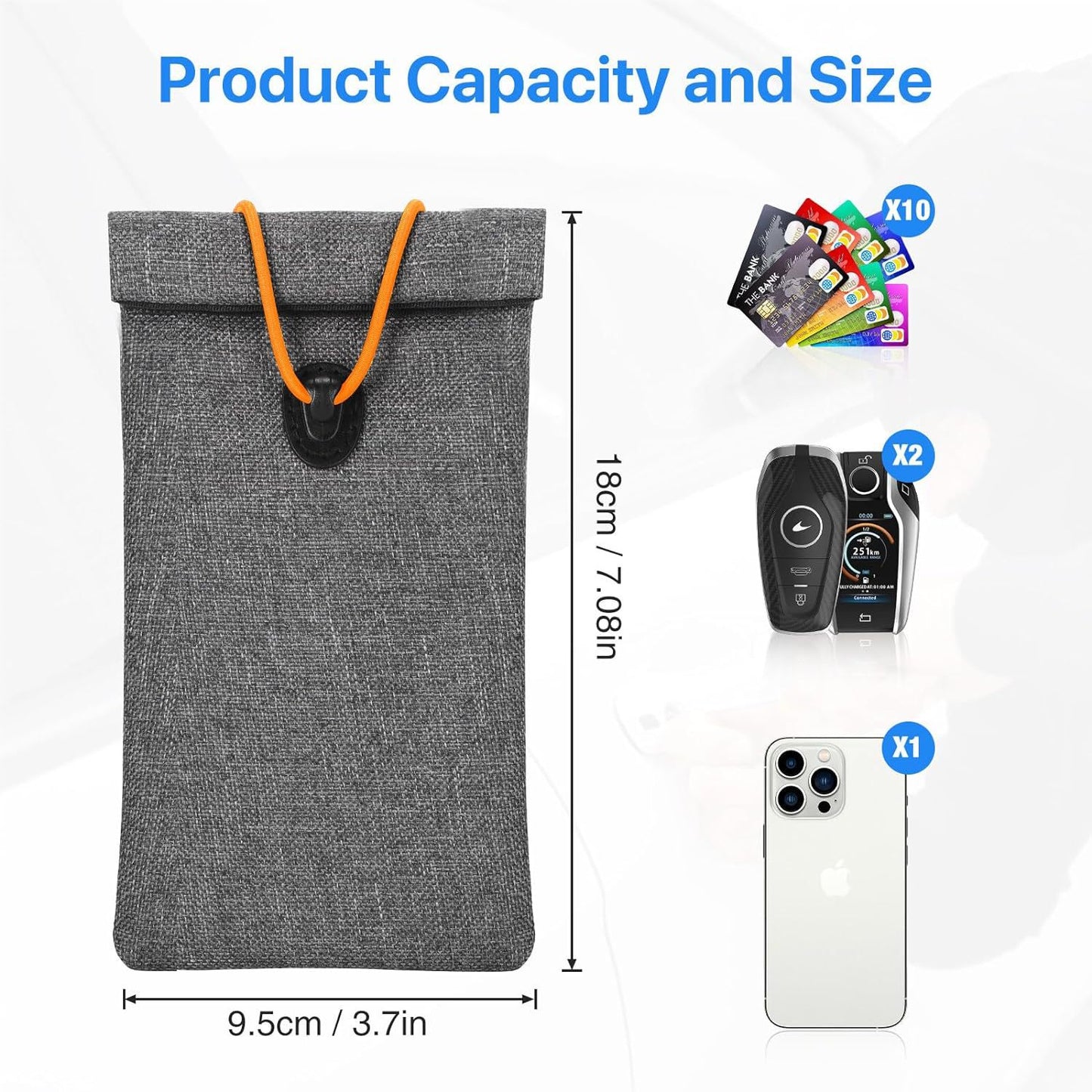 RFID shielding bag