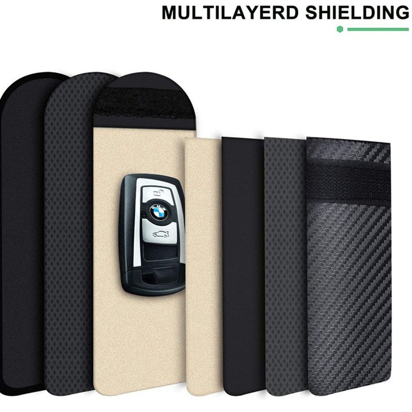 RFID Shielding Car Key Case