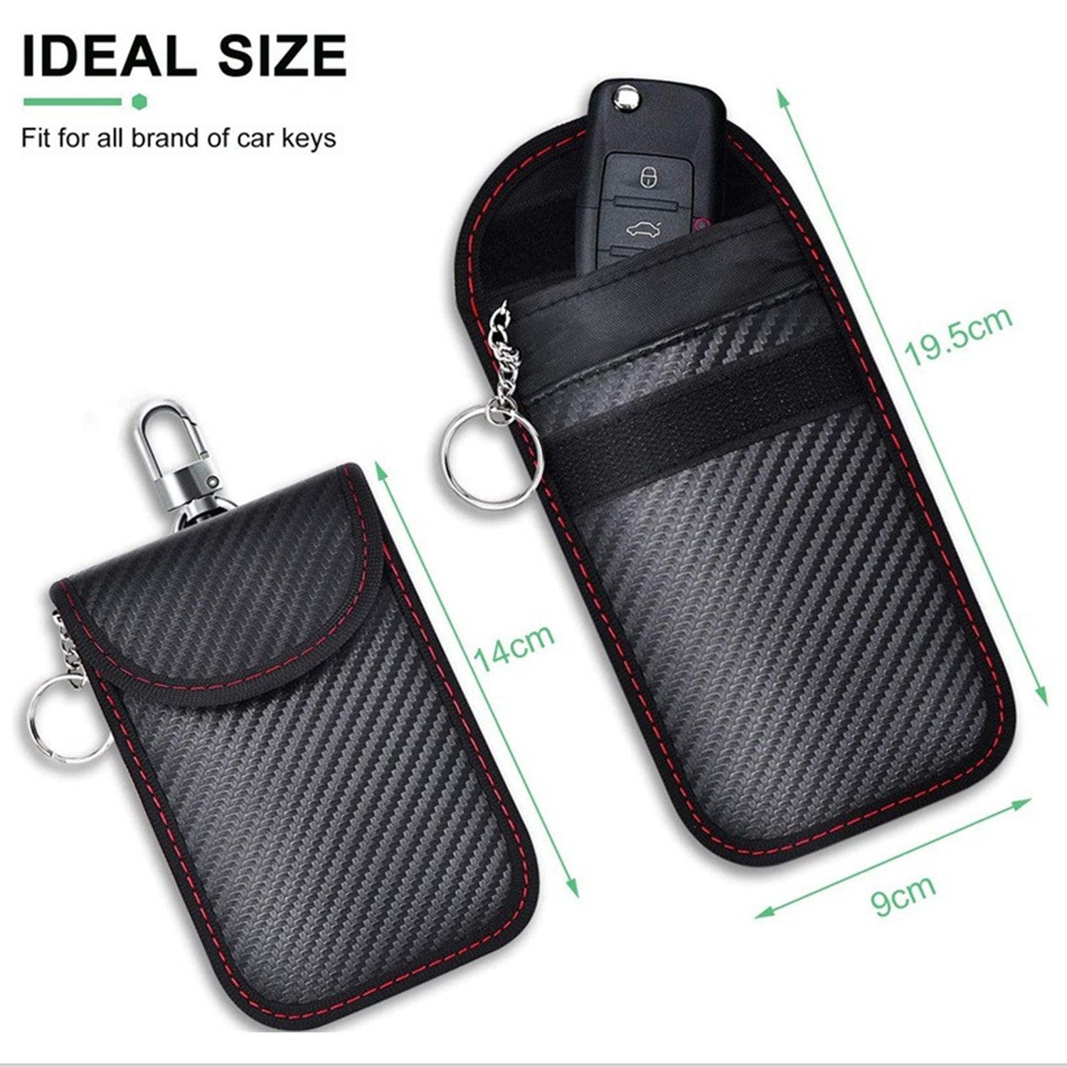 RFID Shielding Car Key Case