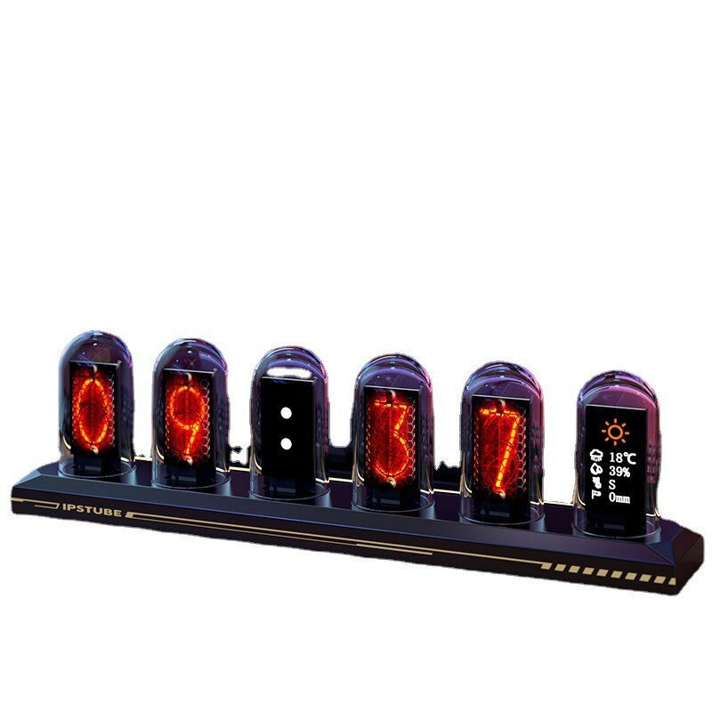 RGB Aluminum Alloy Nixie Tube Style Clock