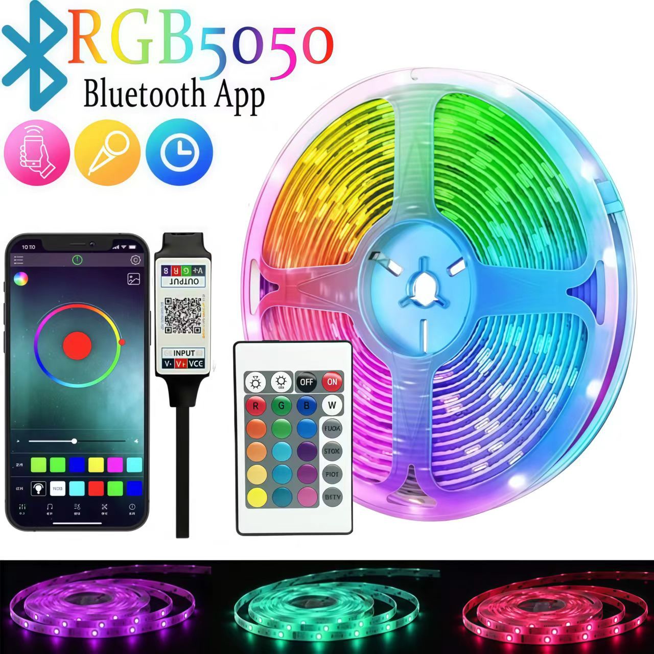 RGB Bluetooth LED Strip Lights
