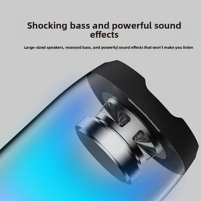 RGB Bluetooth Speaker with Stereo Sound