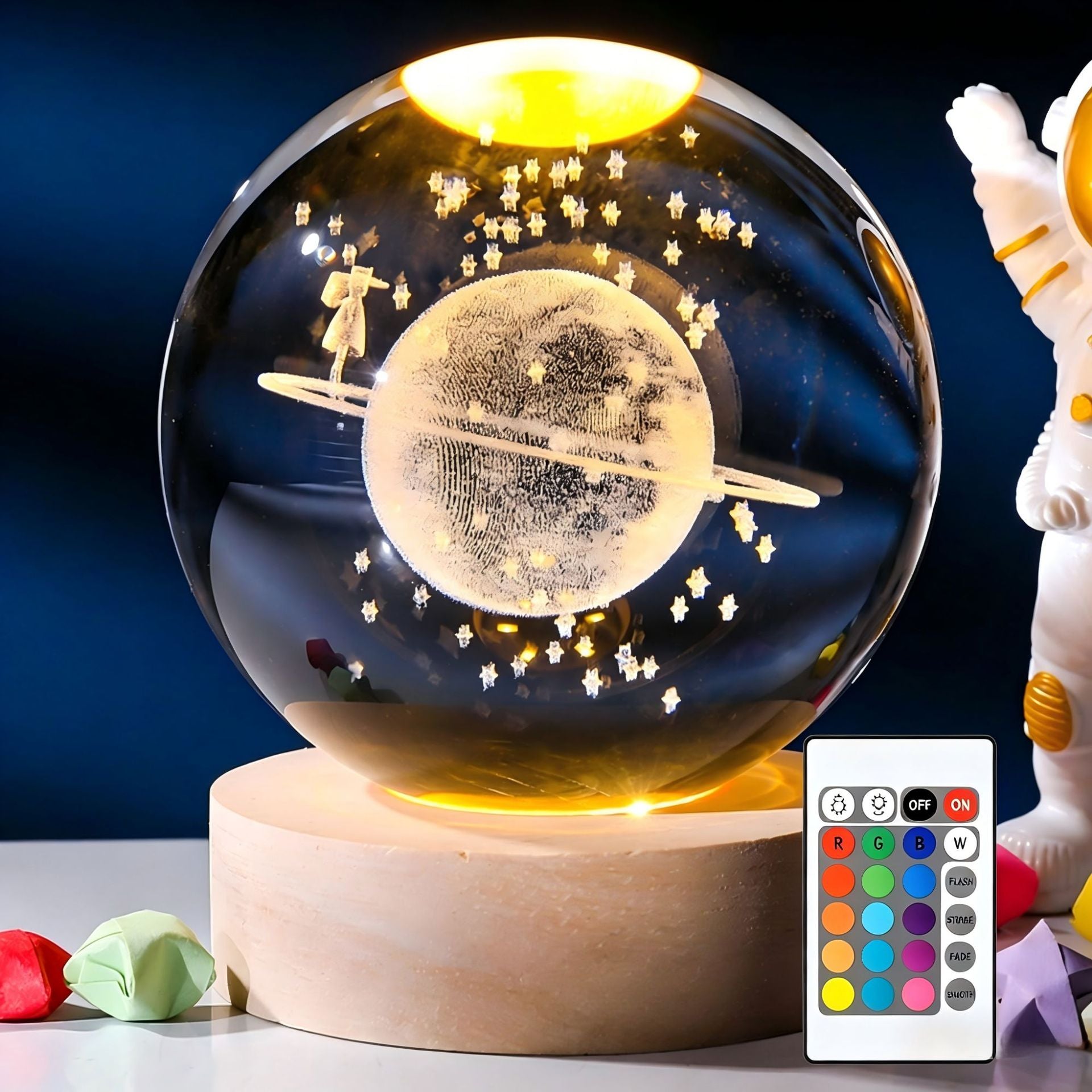 RGB Crystal Ball Night Light